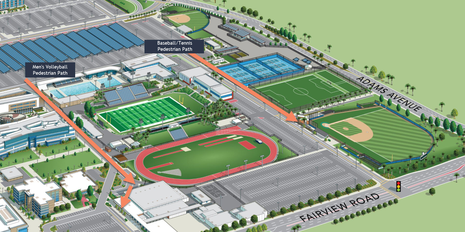 Parking lot closures to affect OCC sports during Spring Break