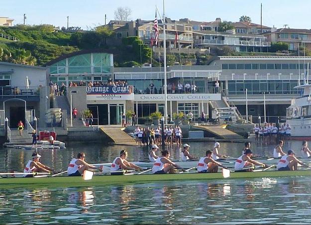 Men's crew sweeps past UCLA in all four races!