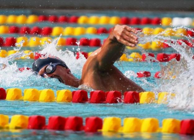 Pirates in fifth after Day 1 of swim/dive championships