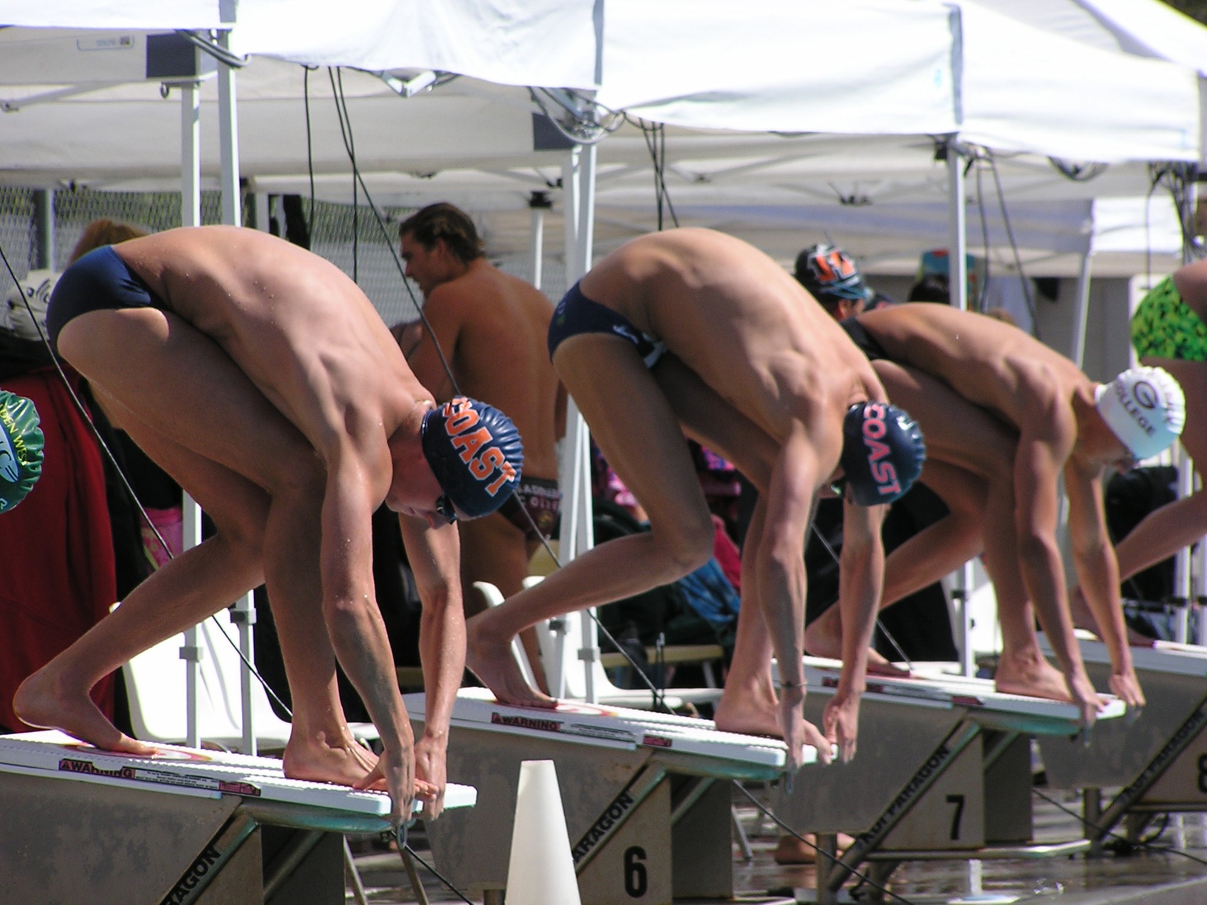 Pirate men dominate field to win OEC team swimming/diving title