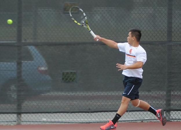 Four Pirates qualify for men's tennis regionals!