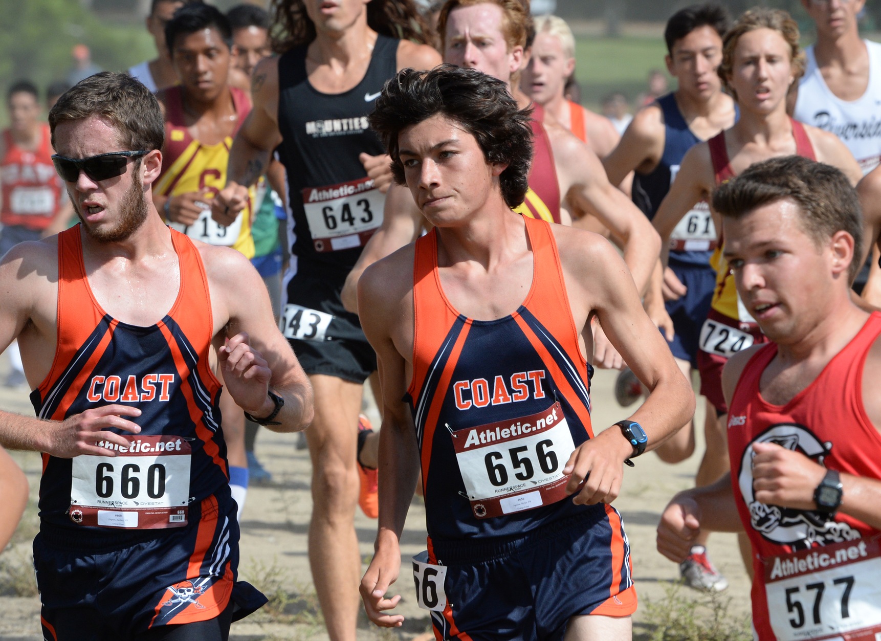 Pirate men finish 10th at Titan Invitational