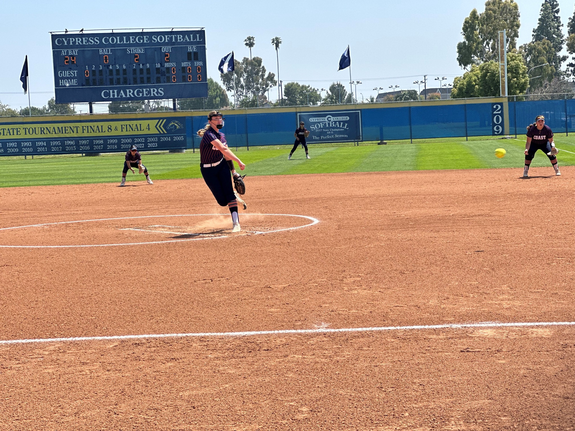 Pirates fall to Chargers in Super Regional opener