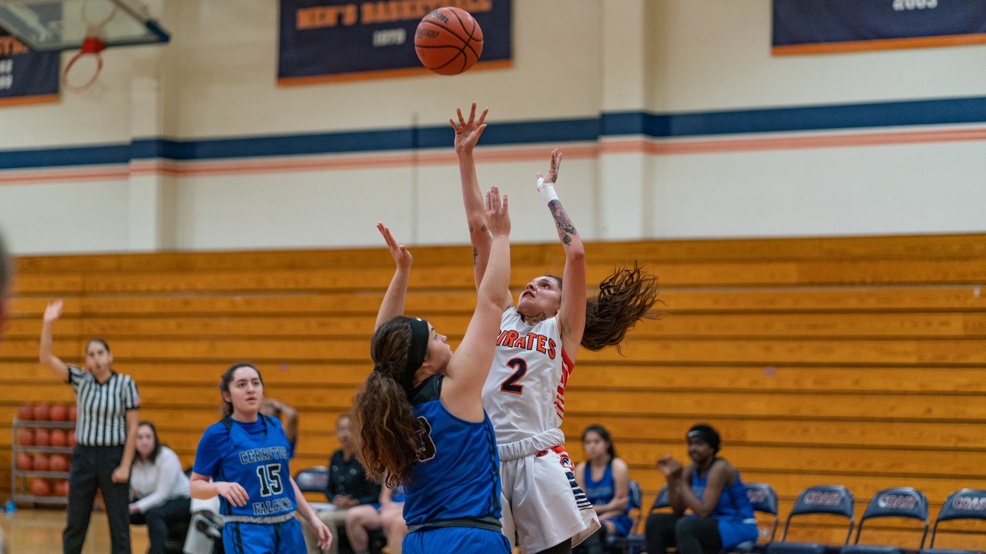 Pirates falter to Cerritos, 63-52