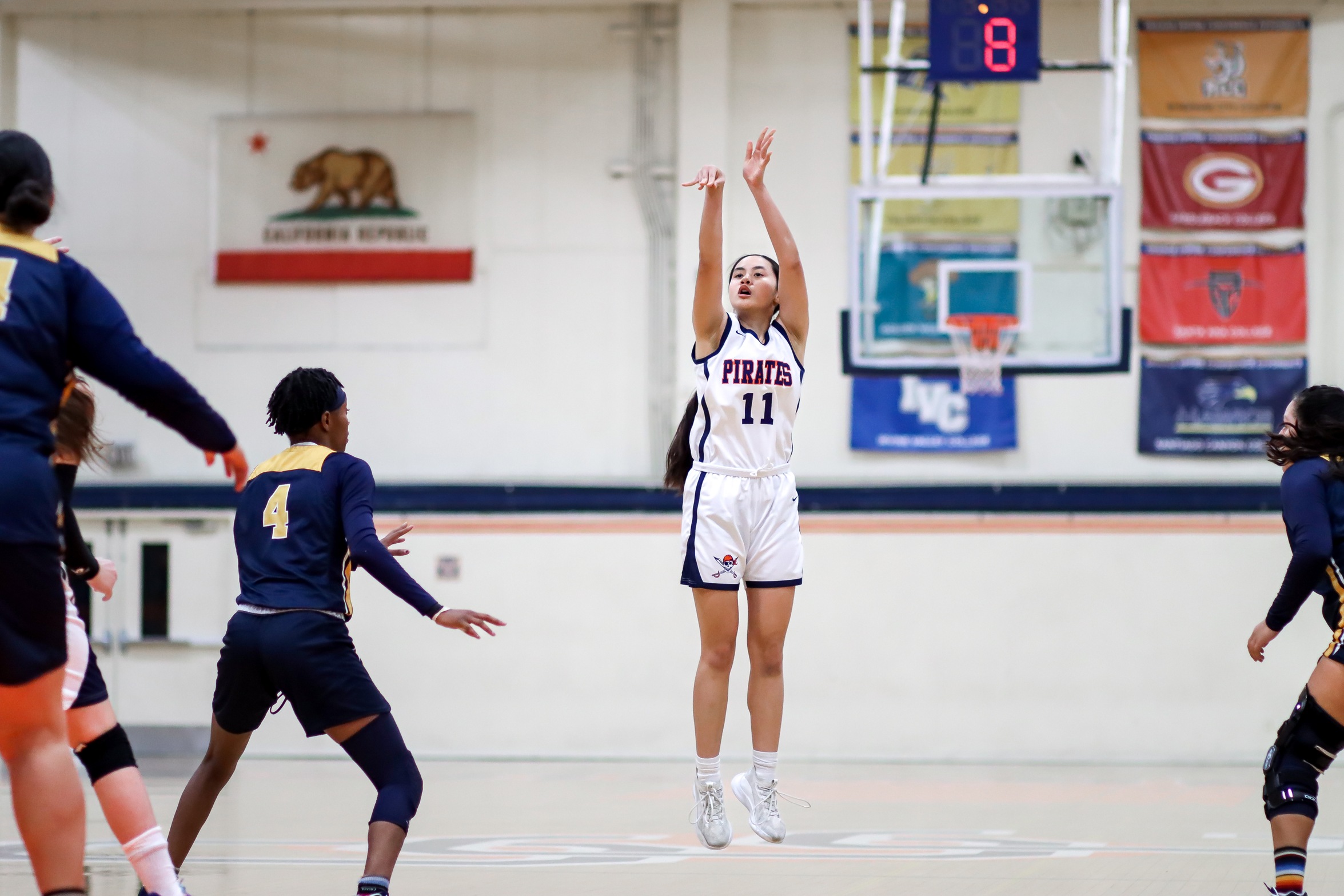 Pirates win rough one over Rustlers