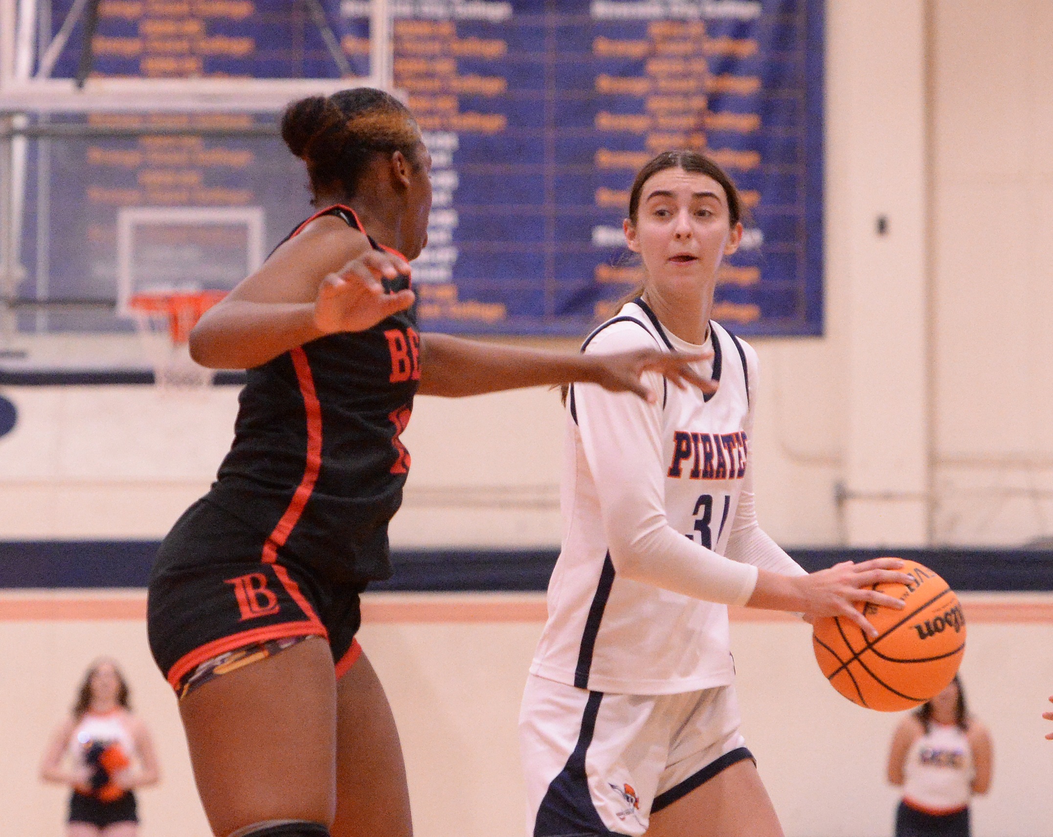 Pirates roll over Rustlers, 94-50