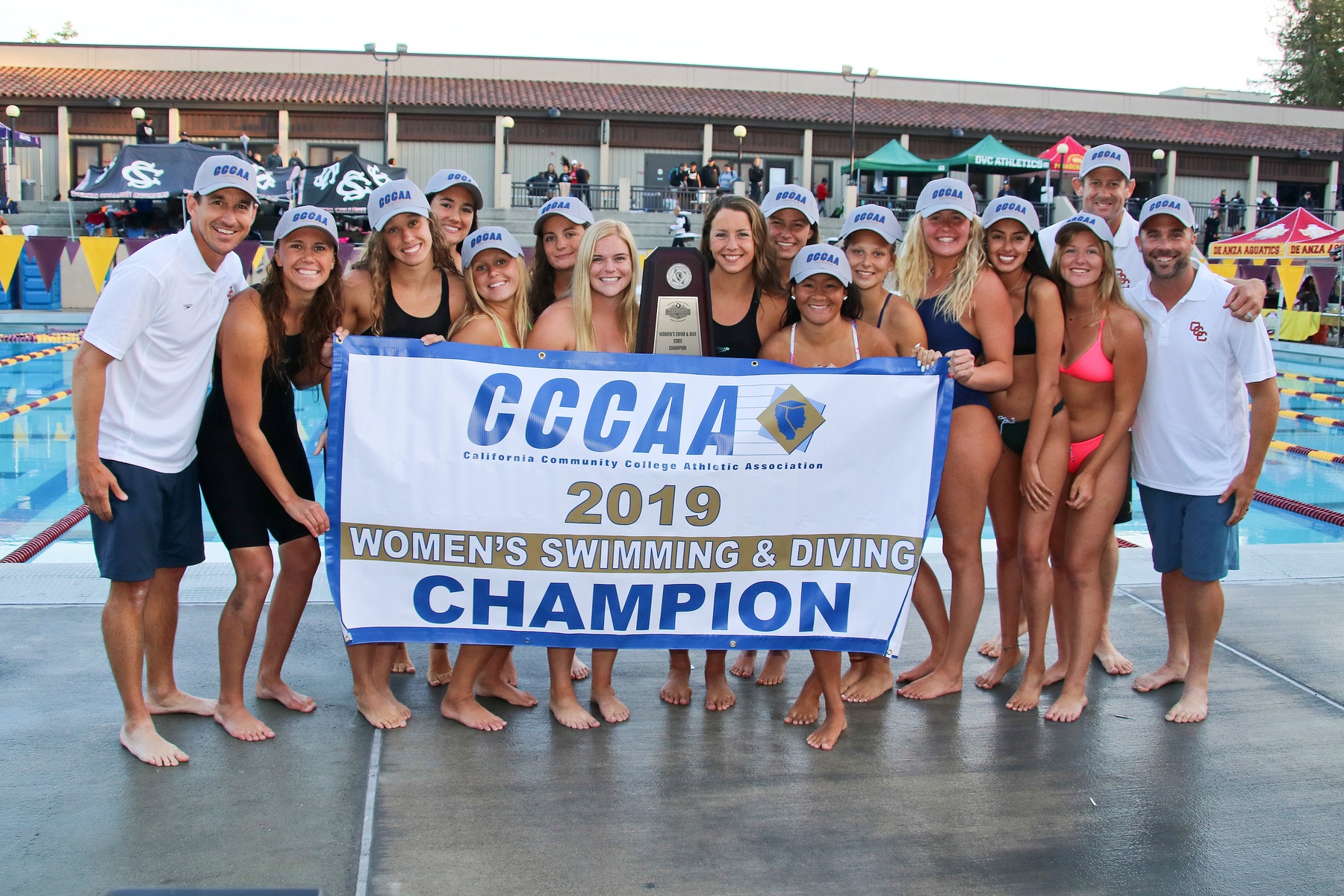 Pirate women conquer California (again) at State Swim Championships!