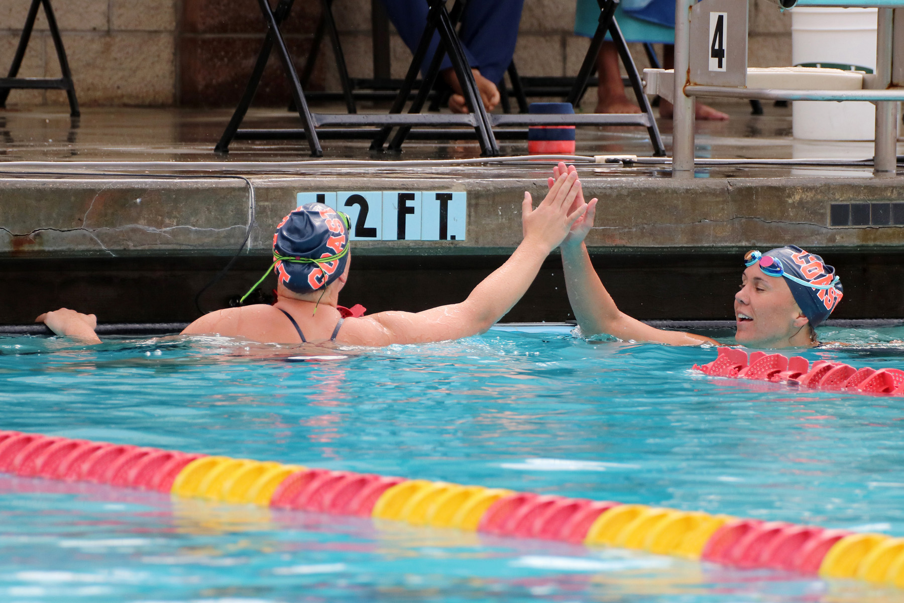 Pirates jump out to lead following Day 1 of State Swim/Dive Championships