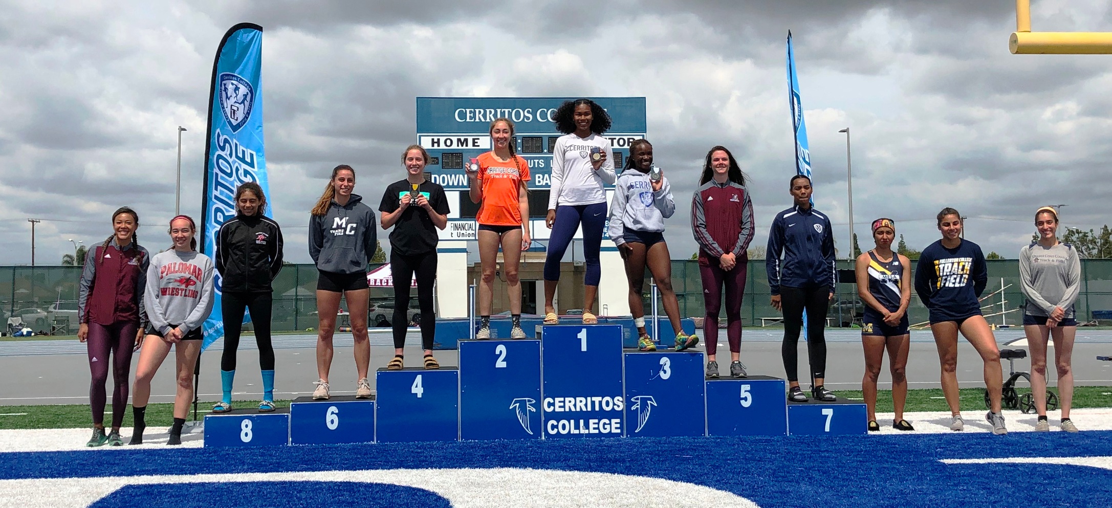 Kraushaar earns strong second place finish at SoCal Heptathlon