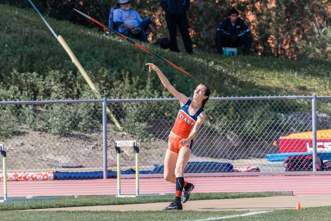 Heising takes third at OEC heptathlon